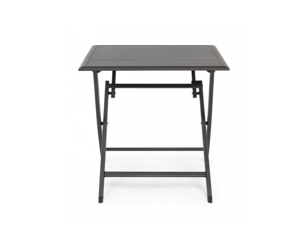 TAVOLO PIGHEVOLE ELIN 70X70CM ANTRACITE
