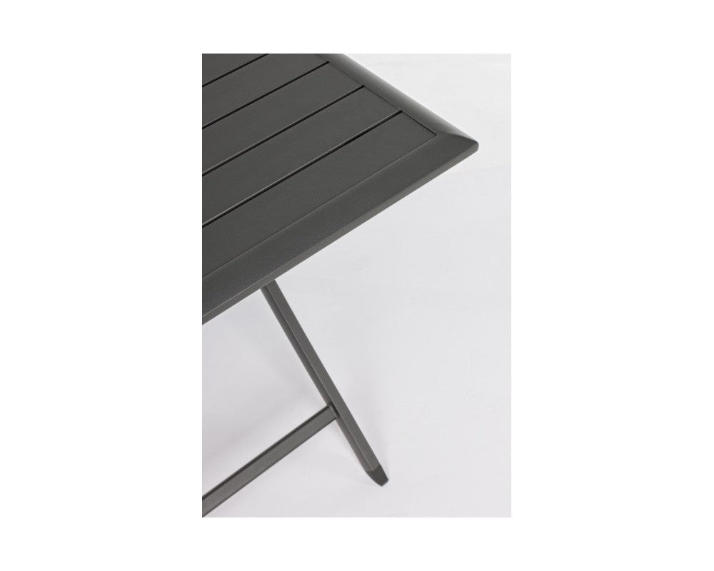 TAVOLO PIGHEVOLE ELIN 70X70CM ANTRACITE