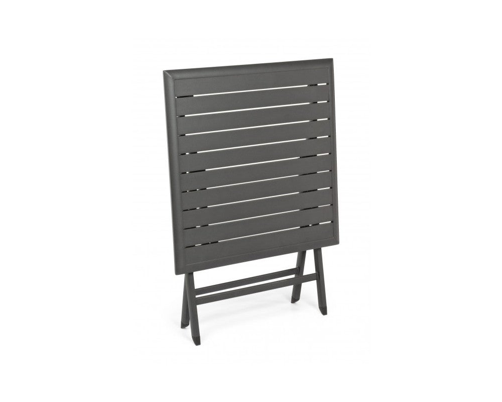 TAVOLO PIGHEVOLE ELIN 70X70CM ANTRACITE