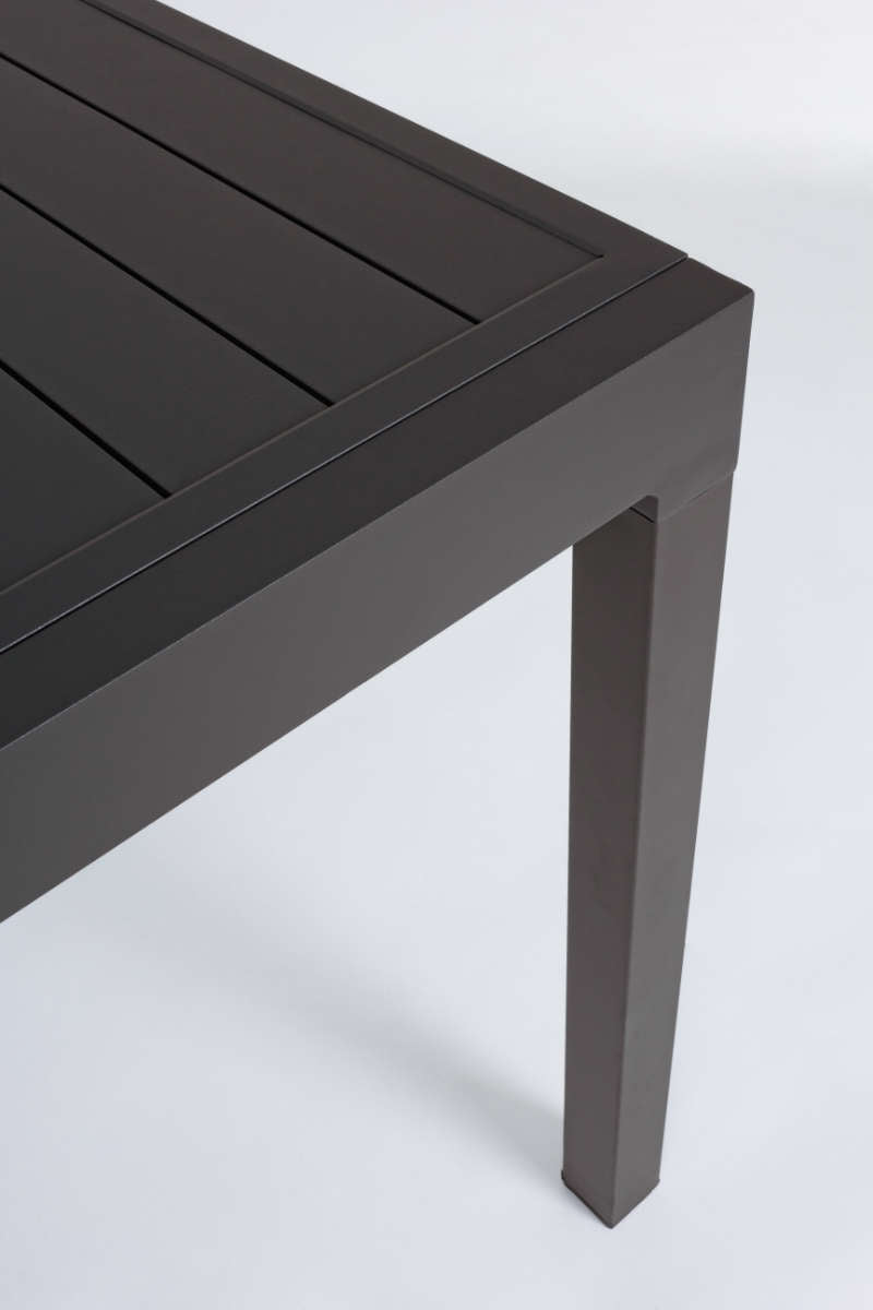 TAVOLO ALLUNGABILE PELAGIUS 83/166X80CM ANTRACITE