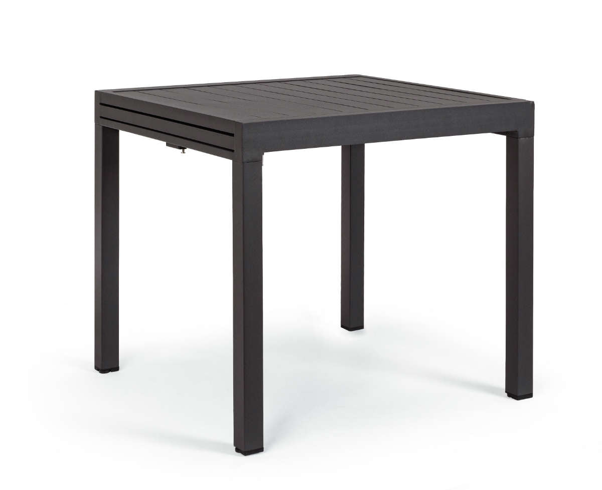 TAVOLO ALLUNGABILE PELAGIUS 83/166X80CM ANTRACITE