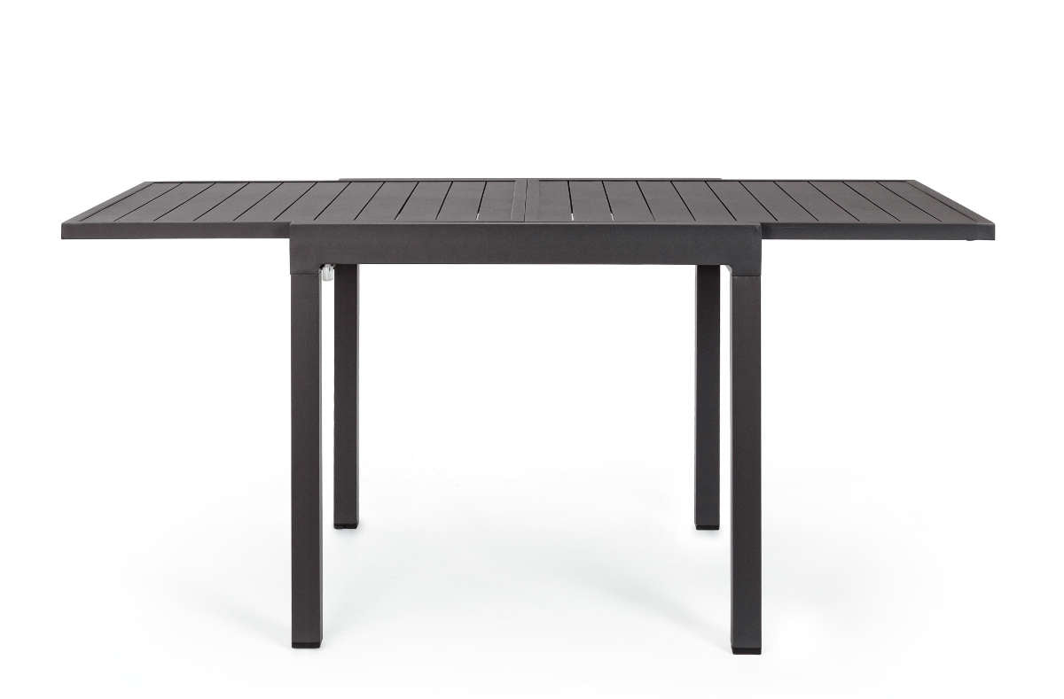 TAVOLO ALLUNGABILE PELAGIUS 83/166X80CM ANTRACITE