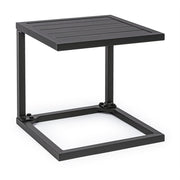 TAVOLINO BASSO HILDE ANTRACITE 40X40CM