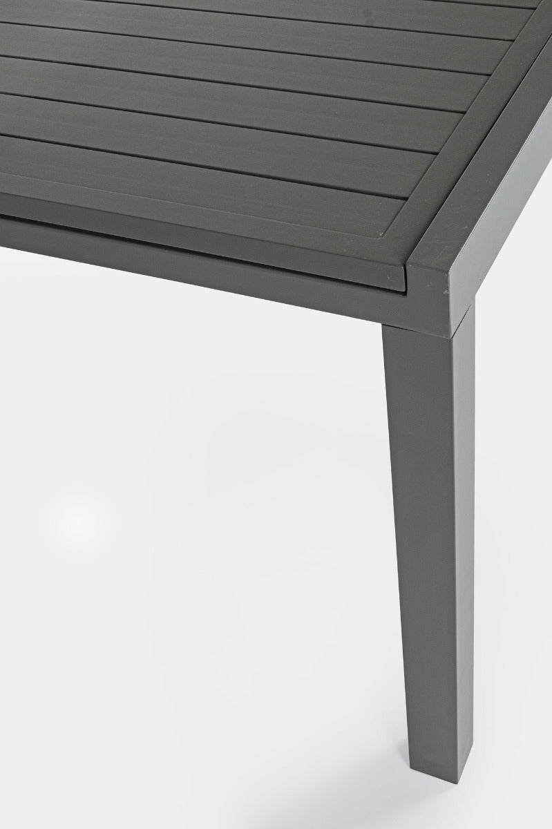 TAVOLO ALLUNGABILE HILDE 200-300X100 CM ANTRACITE