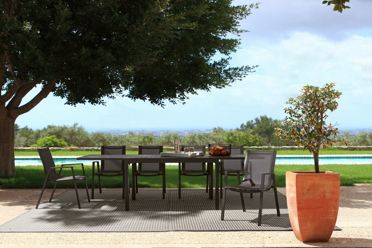 TAVOLO PELAGIUS ALLUNGABILE 90X135/270CM MARRONE