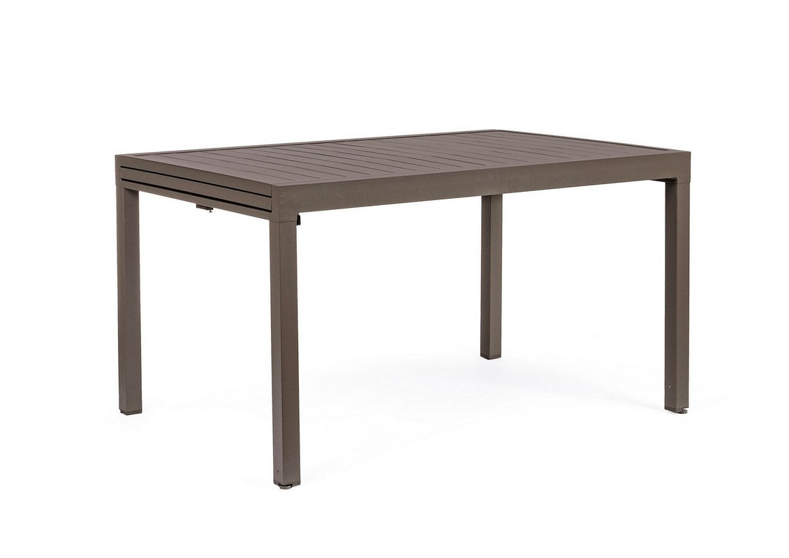 TAVOLO PELAGIUS ALLUNGABILE 90X135/270CM MARRONE
