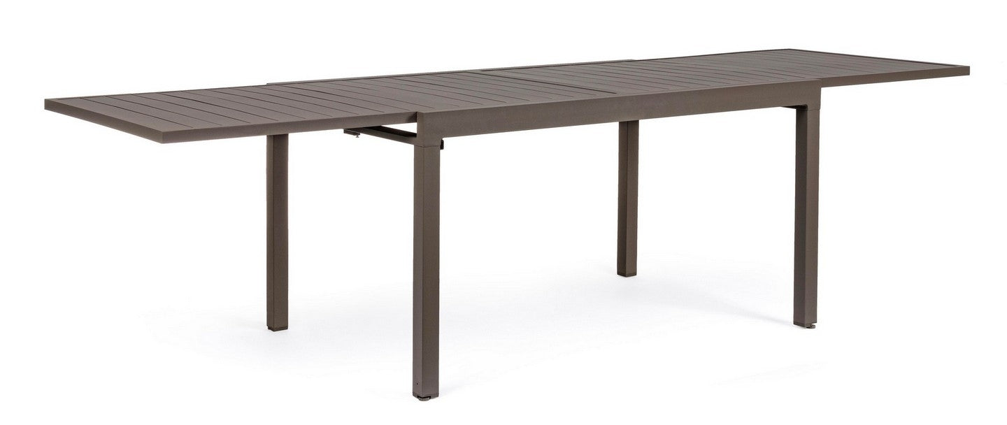 TAVOLO PELAGIUS ALLUNGABILE 90X135/270CM MARRONE