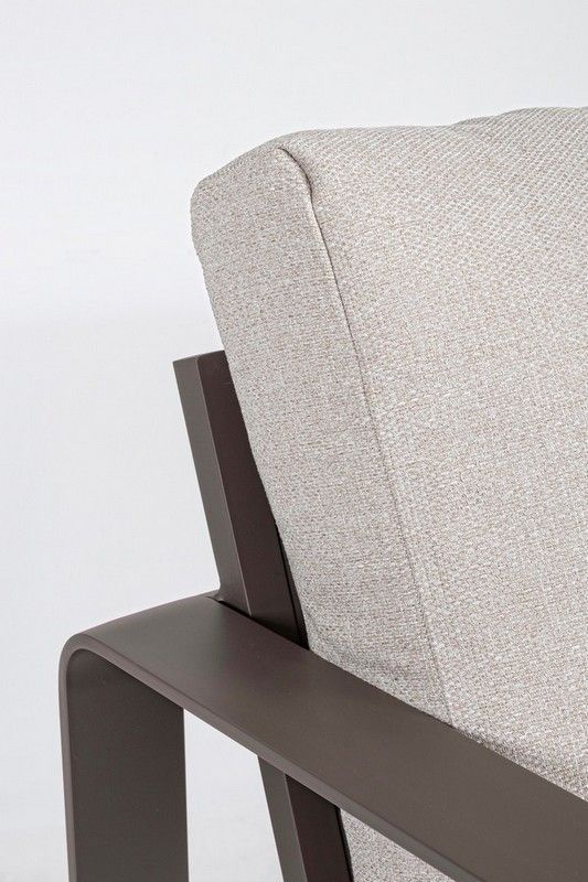 SALOTTO MERRIGAN 2 POLTRONE + DIVANO 3 POSTI + TAVOLINO BASSO MARRONE