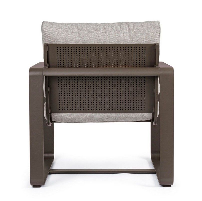 SALOTTO MERRIGAN 2 POLTRONE + DIVANO 2 POSTI + TAVOLINO BASSO MARRONE