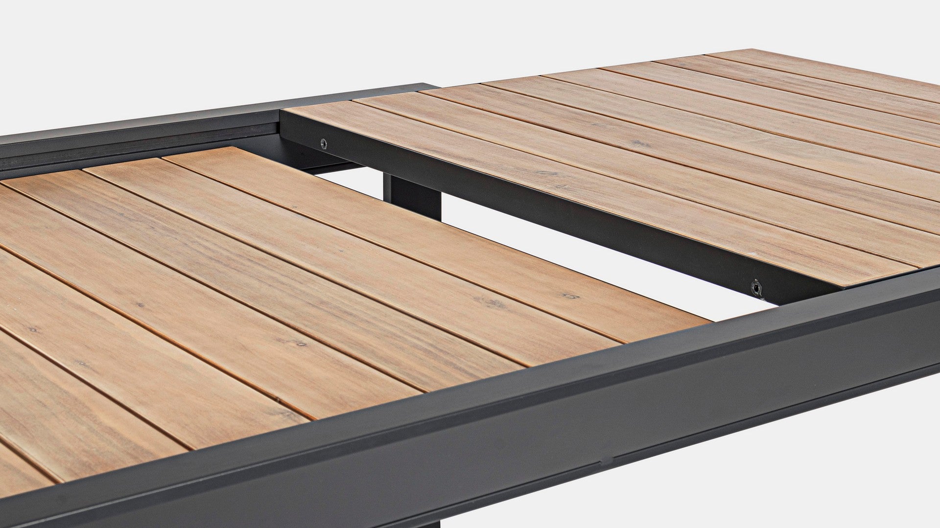 OFFERTA TAVOLO BELMAR ALLUNGABILE 100X160/240CM ANTRACITE +4 POLTRONE DUCA GRAFITE/NERO