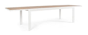 TAVOLO BELMAR ALLUNGABILE 100X220/340CM BIANCO