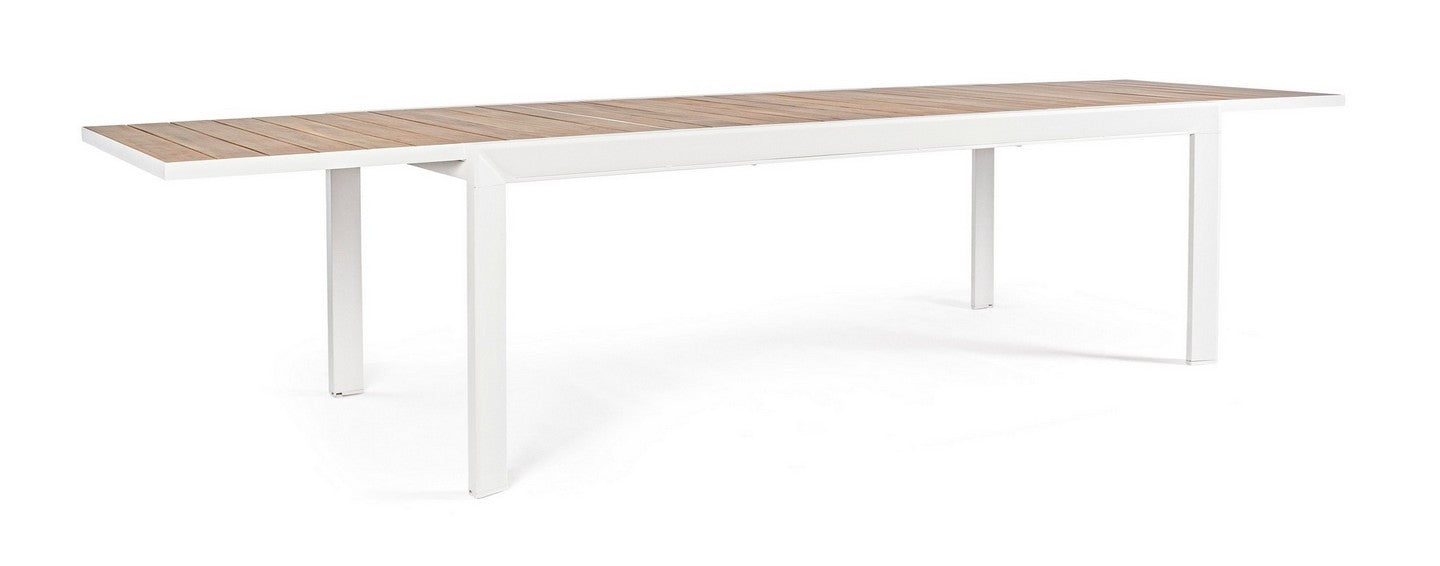 TAVOLO BELMAR ALLUNGABILE 100X160/240CM BIANCO