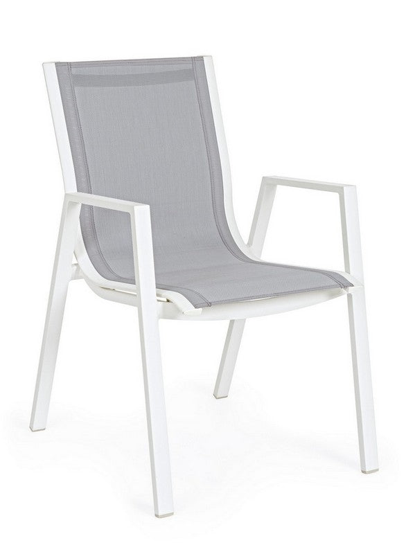 OFFERTA TAVOLO PELAGIUS ALLUNGABILE 135/270X90 BIANCO +4 POLTRONE PELAGIUS
