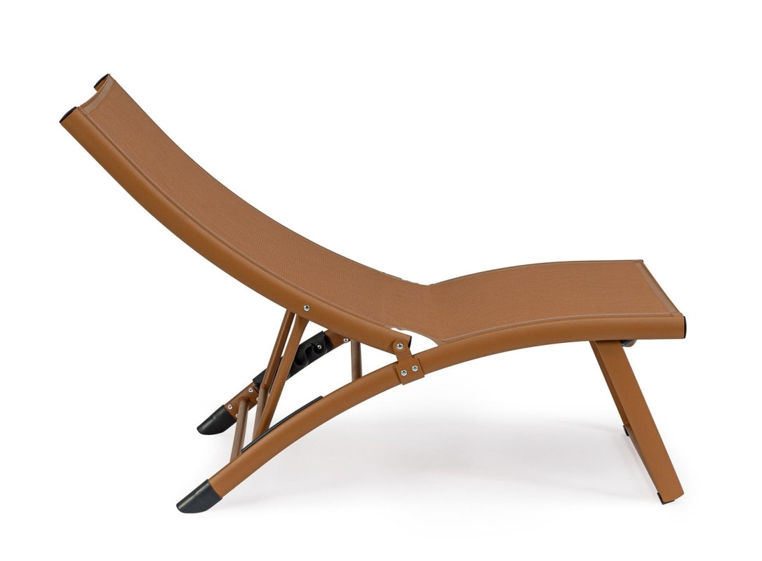 POLTRONA LOUNGE RECLINABILE TAYLOR MARRONE PECAN