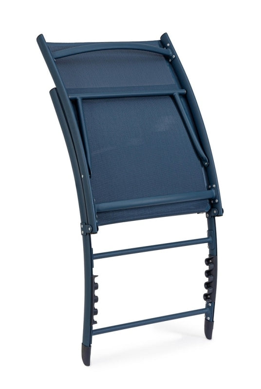 POLTRONA LOUNGE RECLINABILE TAYLOR BLU NAVY