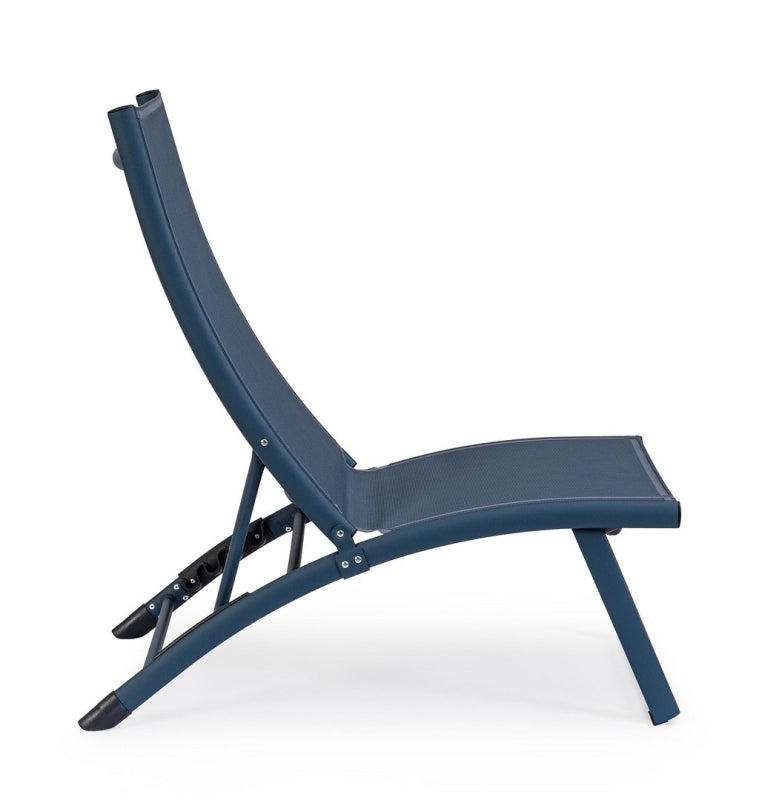 POLTRONA LOUNGE RECLINABILE TAYLOR BLU NAVY