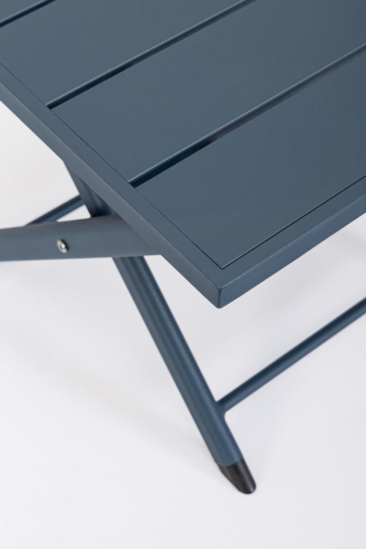 TAVOLINO TAYLOR IN ALLUMINIO 44X43 BLU NAVY