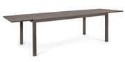 TAVOLO ALLUNGABILE HILDE 200-300X100 CM CAFFE'