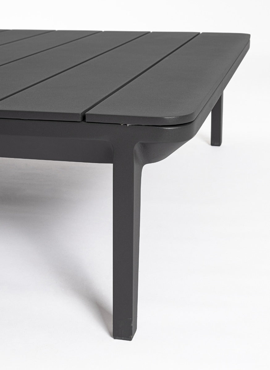 2 DIVANI 2 POSTI LOUNGE MATRIX ANTRACITE + 2 TAVOLINI MATRIX 99X99CM