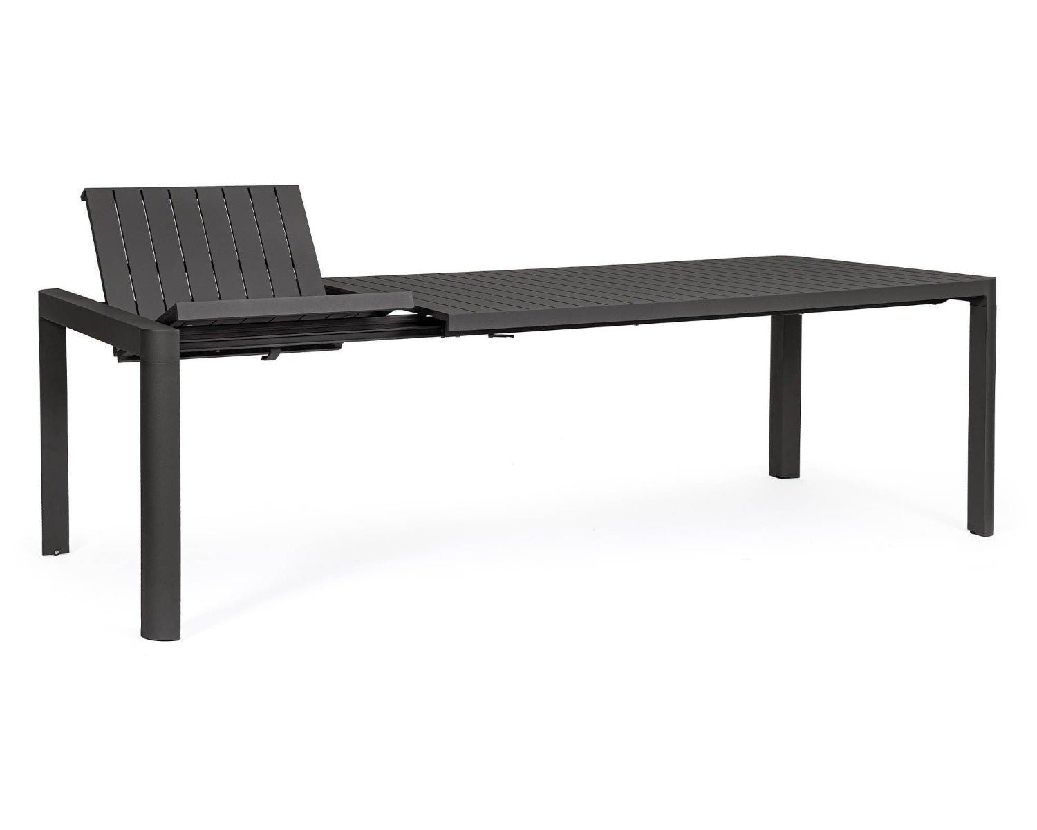 TAVOLO ALLUNGABILE KIPLIN ANTRACITE 180-240X100CM