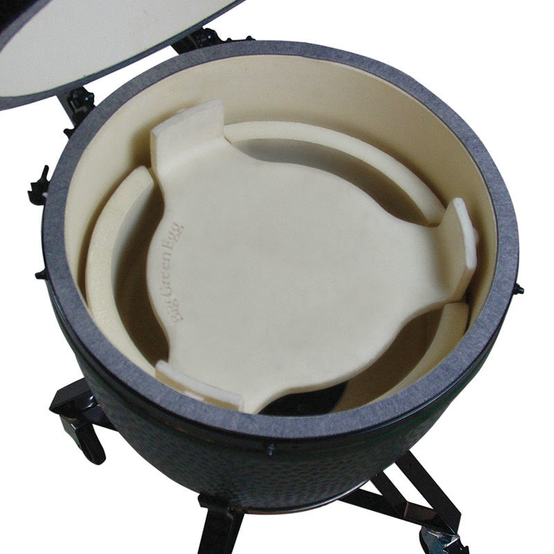 Offerta Big Green Egg Medium D 38 CM Verde con Base cottura e Supporto con ruote