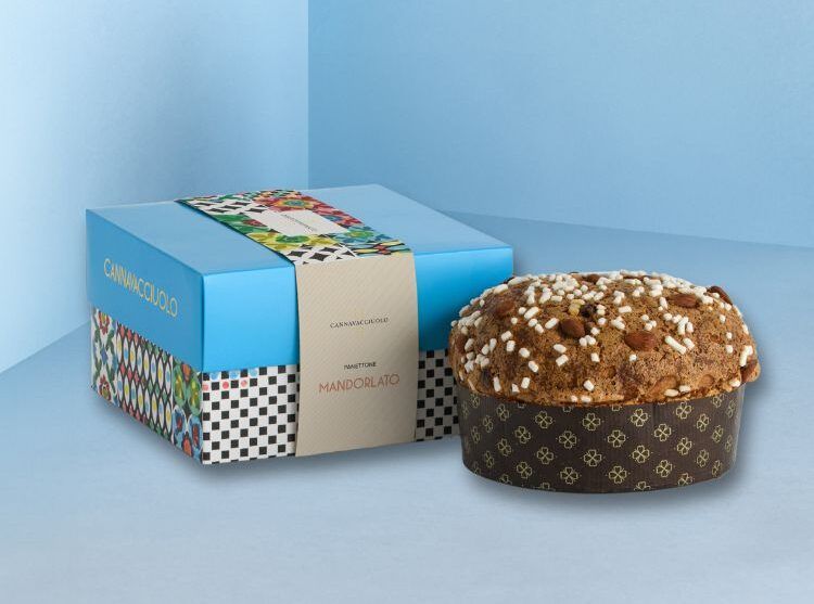 Cannavacciuolo Panettone Mandorlato Artigianale 750g