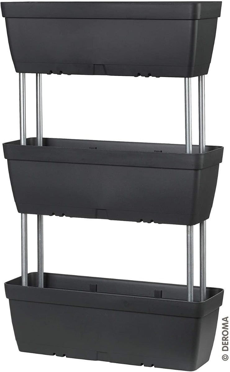 SET TRIO CASSETTE/BALCONIERE 50CM ANTRACITE ENJOY