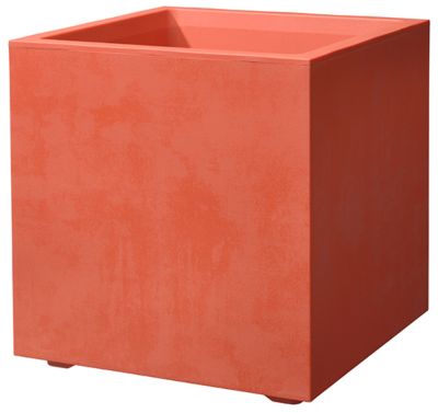 VASO MILLENNIUM CUBO 39 CM COLORE A SCELTA
