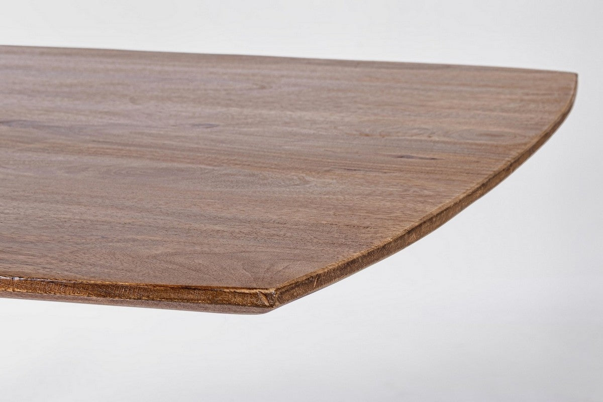 TAVOLO SHERMAN CON PIANO IN LEGNO 150X90CM
