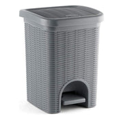PATTUMIERA BAGNO ELEGANCE 6LT GRIGIO ARDESIA