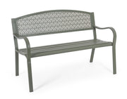 PANCA LIZETTE VERDE SCURO 123X55XH84CM