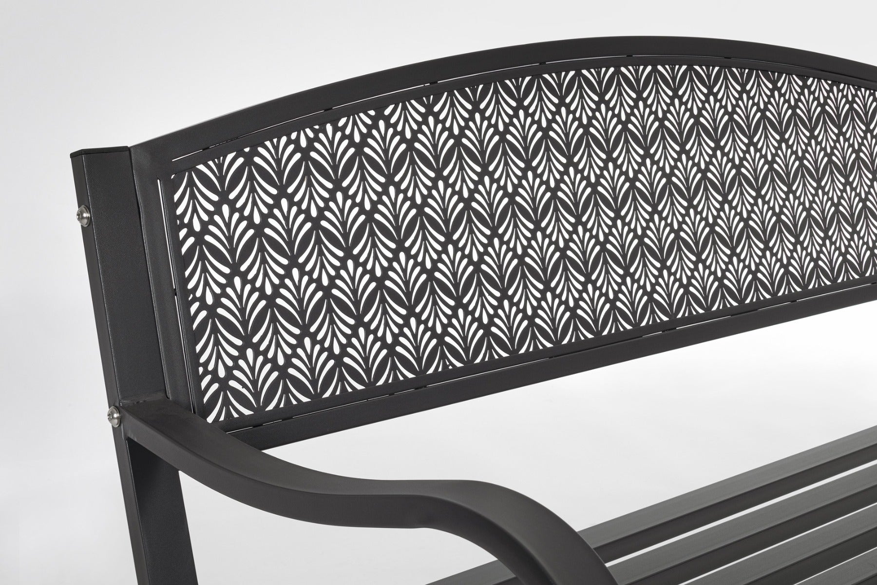 PANCA LIZETTE ANTRACITE 123X55XH84CM