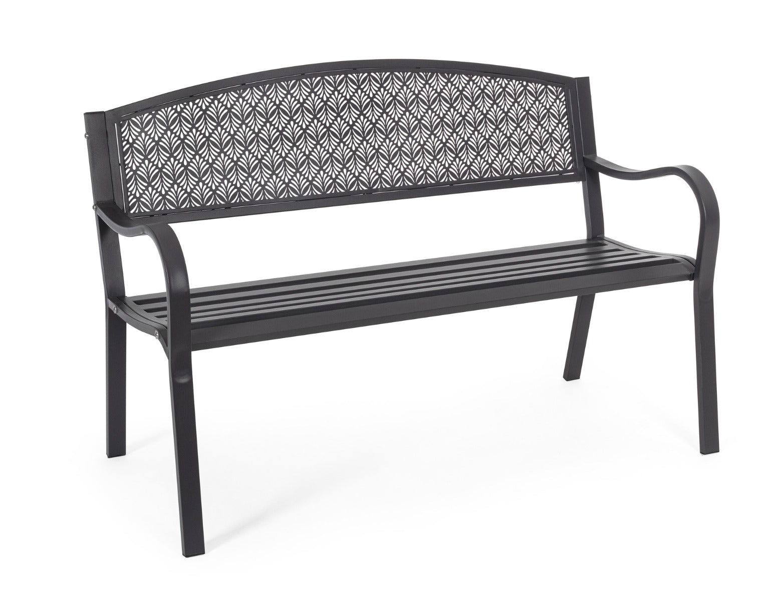 PANCA LIZETTE ANTRACITE 123X55XH84CM
