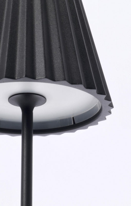 LAMPADA DA TAVOLO LED ARTIKA NERO H36CM