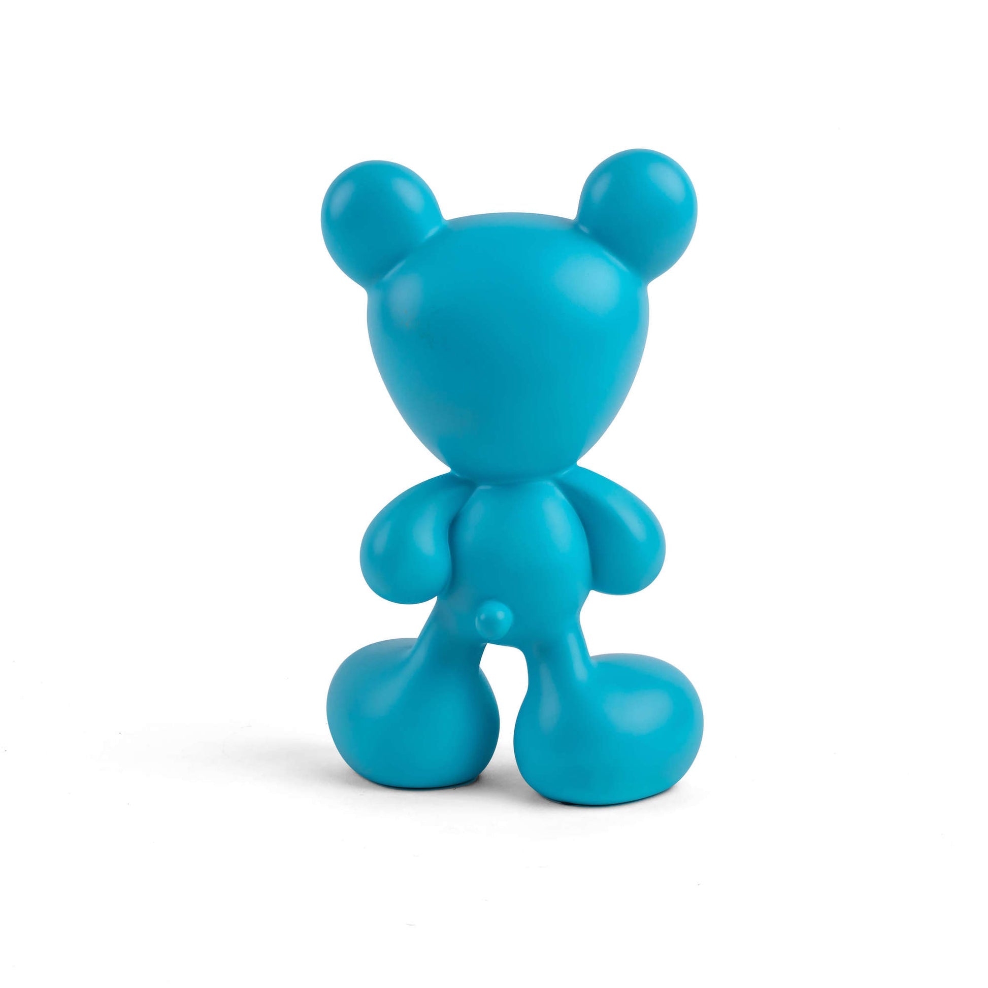 Giocattolo d'arte Blue Bear 14,5x10x24cm Blu SELETTI