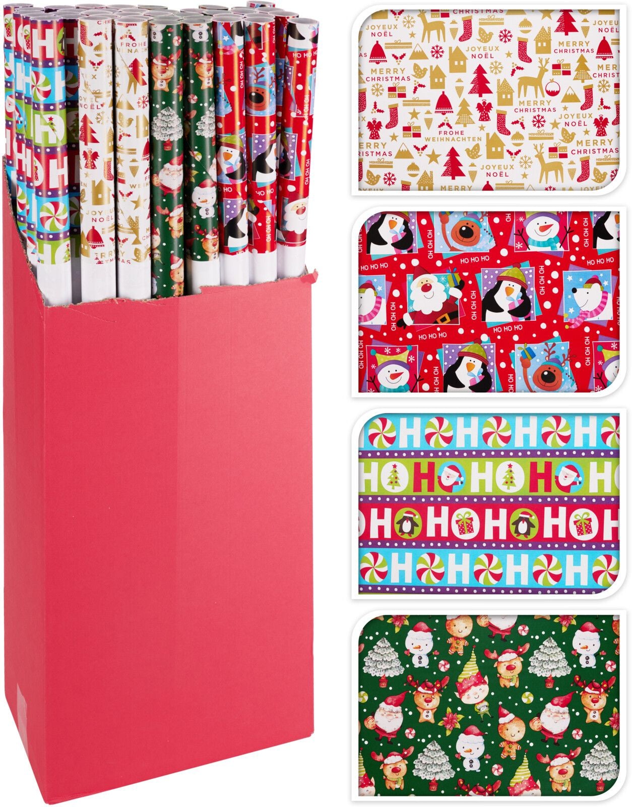 Carta Regalo Natalizia 100x500cm modello assortito