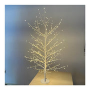Albero Natale Tiglio 160 Microled Bianco Caldo H60cm D40cm Peraga Christmas