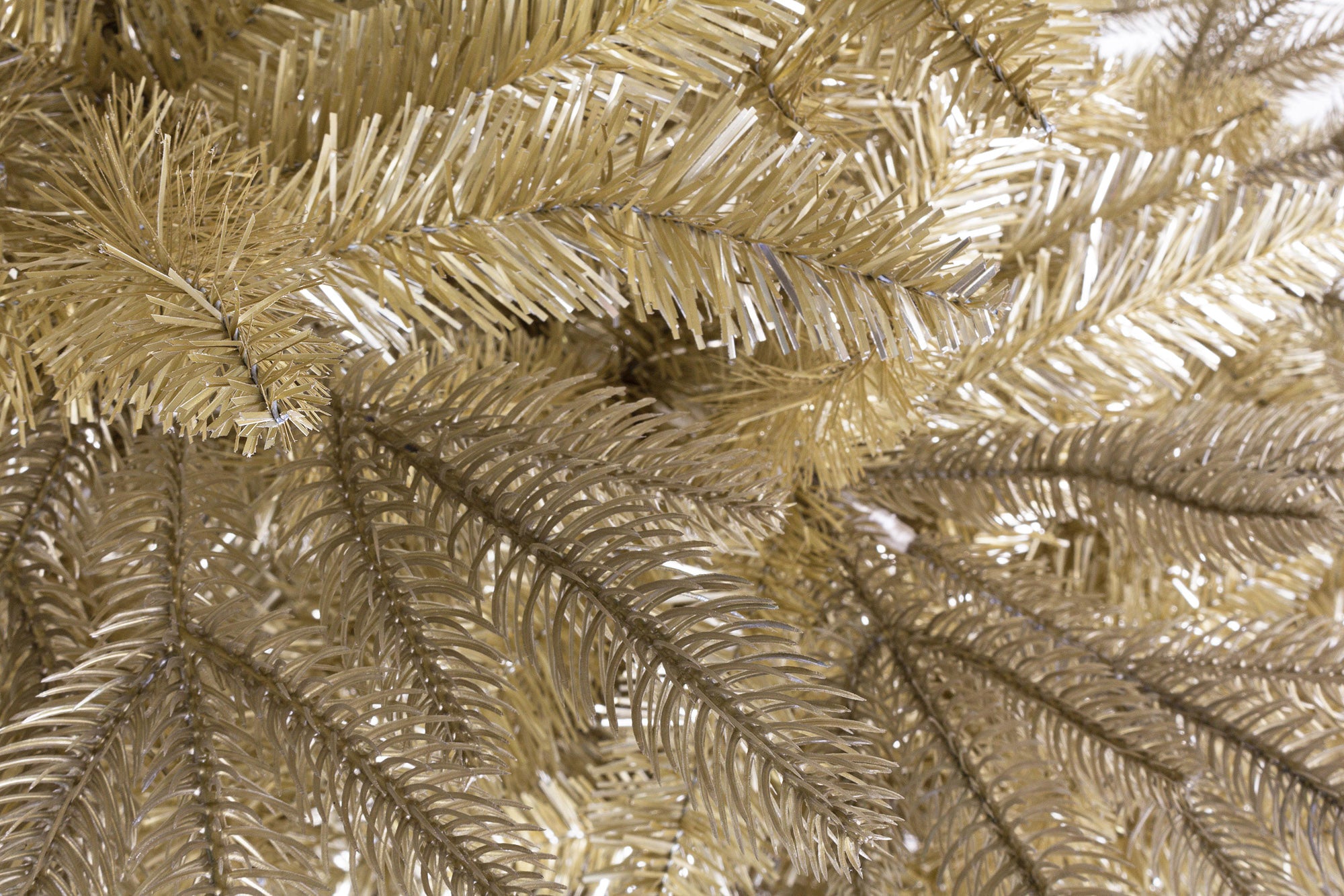 ALBERO DI NATALE TISSI DORATO ORO 180CM