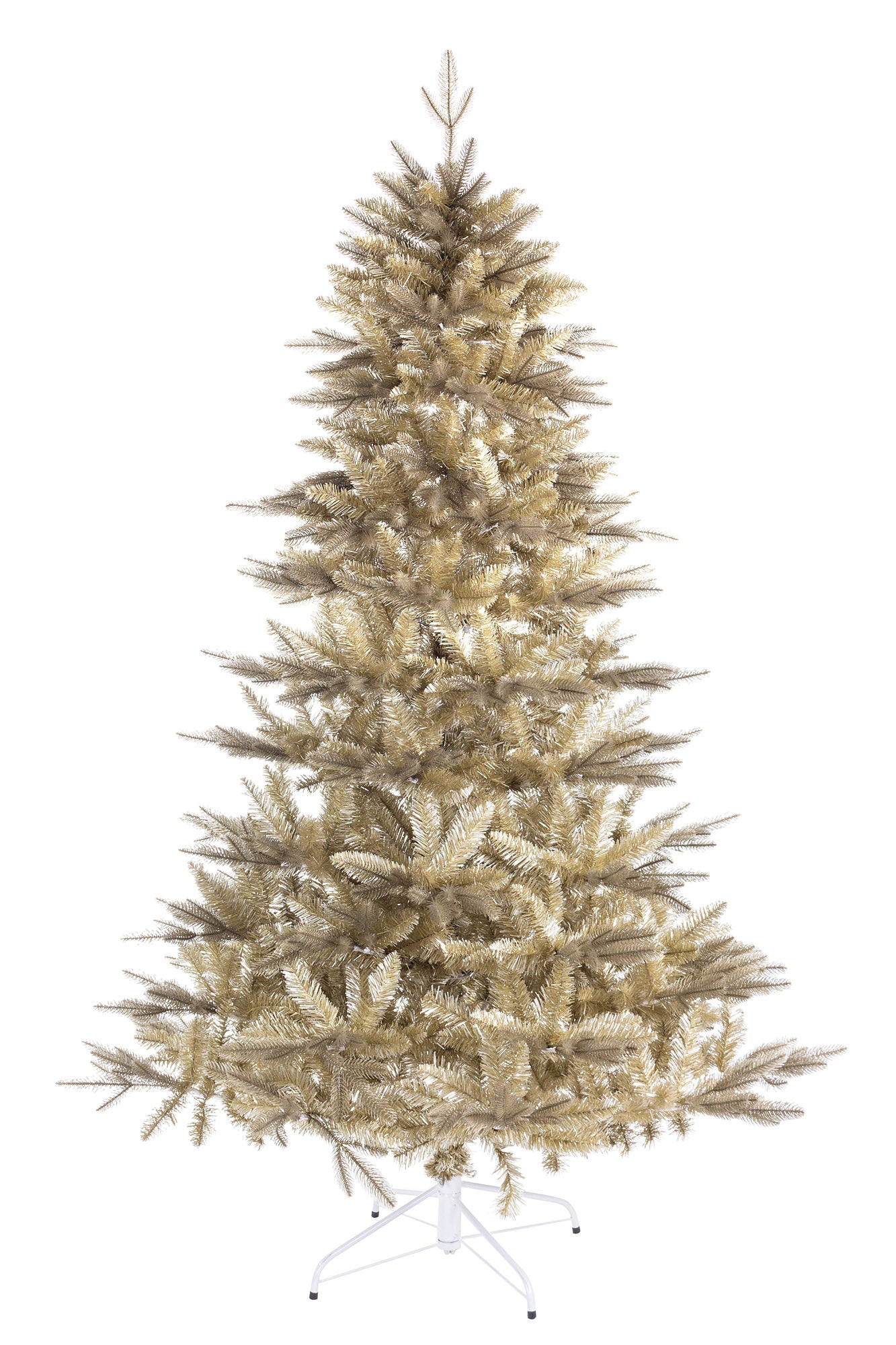 ALBERO DI NATALE TISSI DORATO ORO 180CM