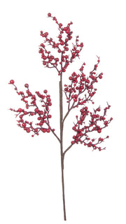 RAMO CON BACCHE ROSSE 50CM
