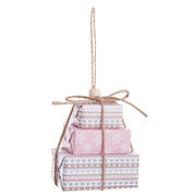 PENDAGLIO NATALIZIO PACCO REGALO H10CM
