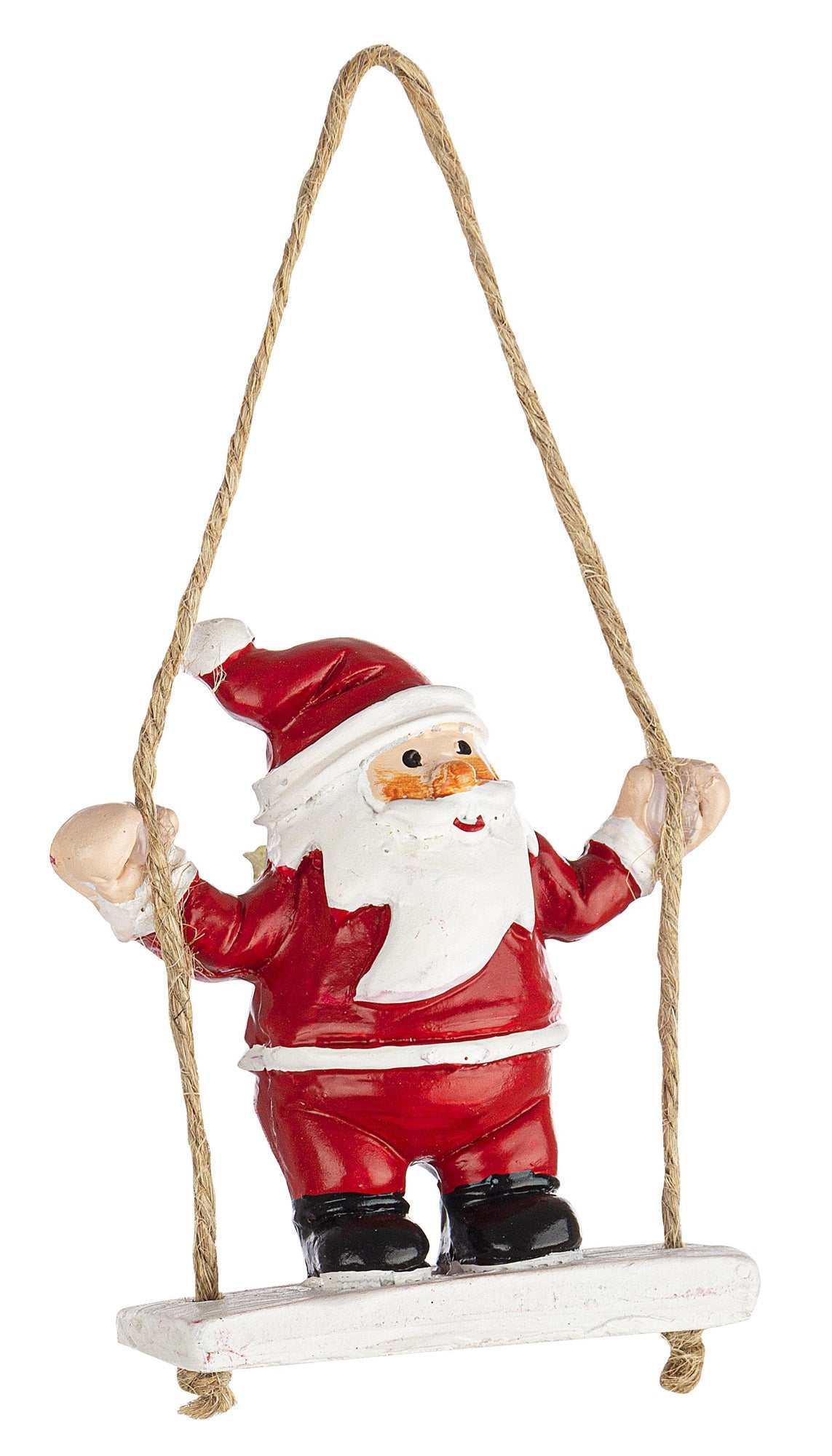 PENDENTE CON BABBO NATALE SU ALTALENA