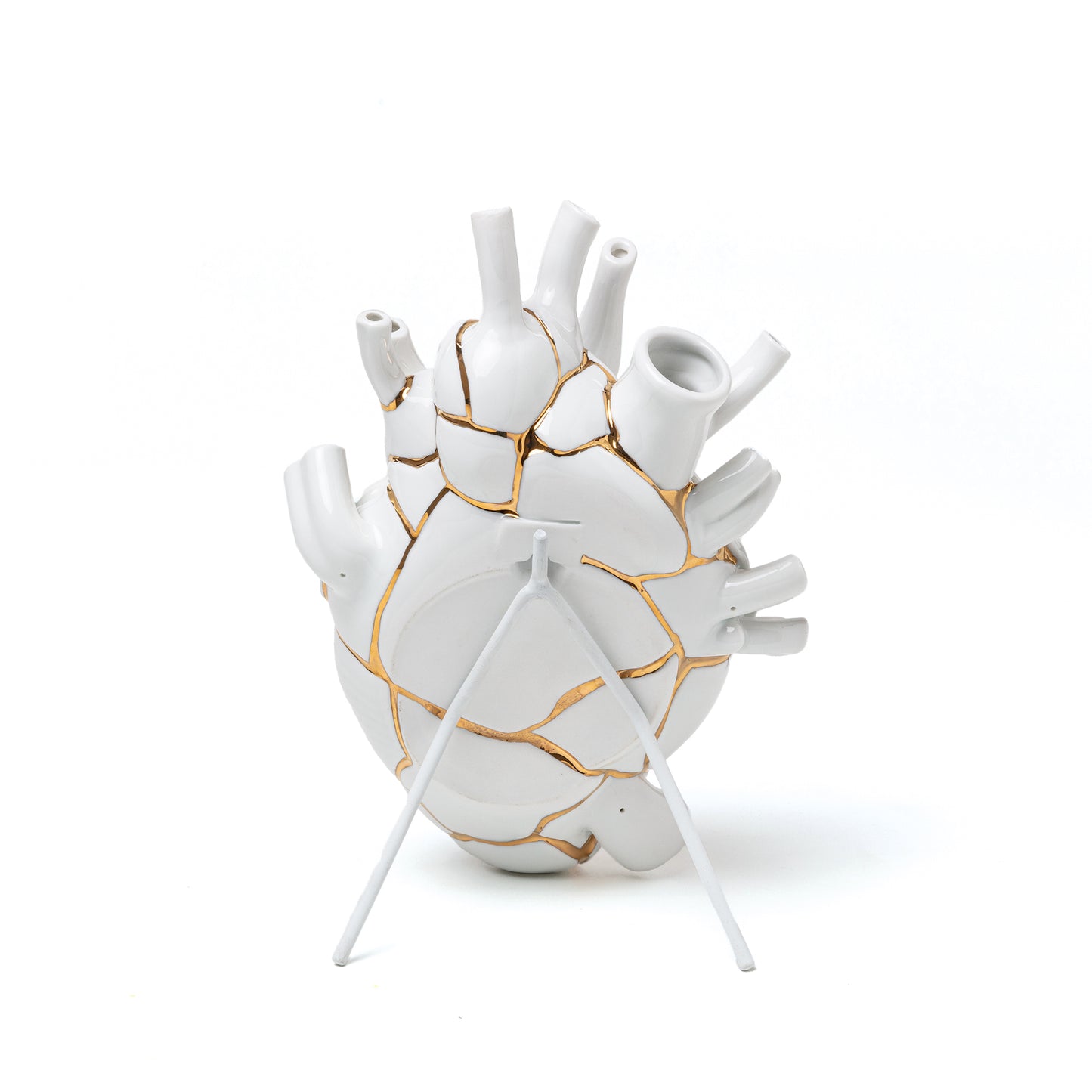 Vaso Decorativo Love in Bloom Kintsugi Cm165x9 h25 SELETTI