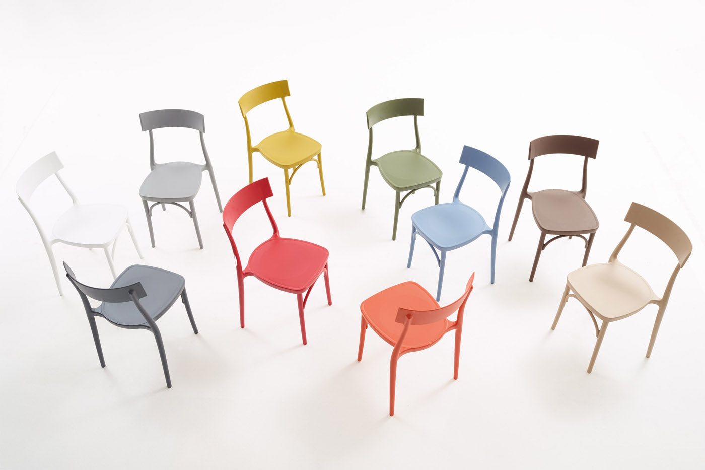 SEDIA MILANO2015 IMPILABILE COLORE A SCELTA