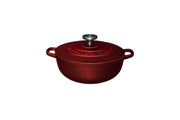 Casseruola Rotonda in Ghisa 27cm 3.3L Merlot Maxwell & Williams