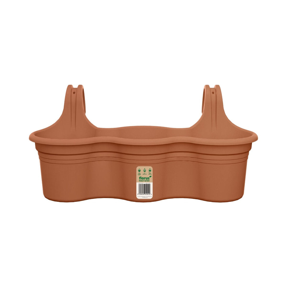 BALCONETTA MEDITERRAN BALCONY HANGER TRIO TERRACOTTA