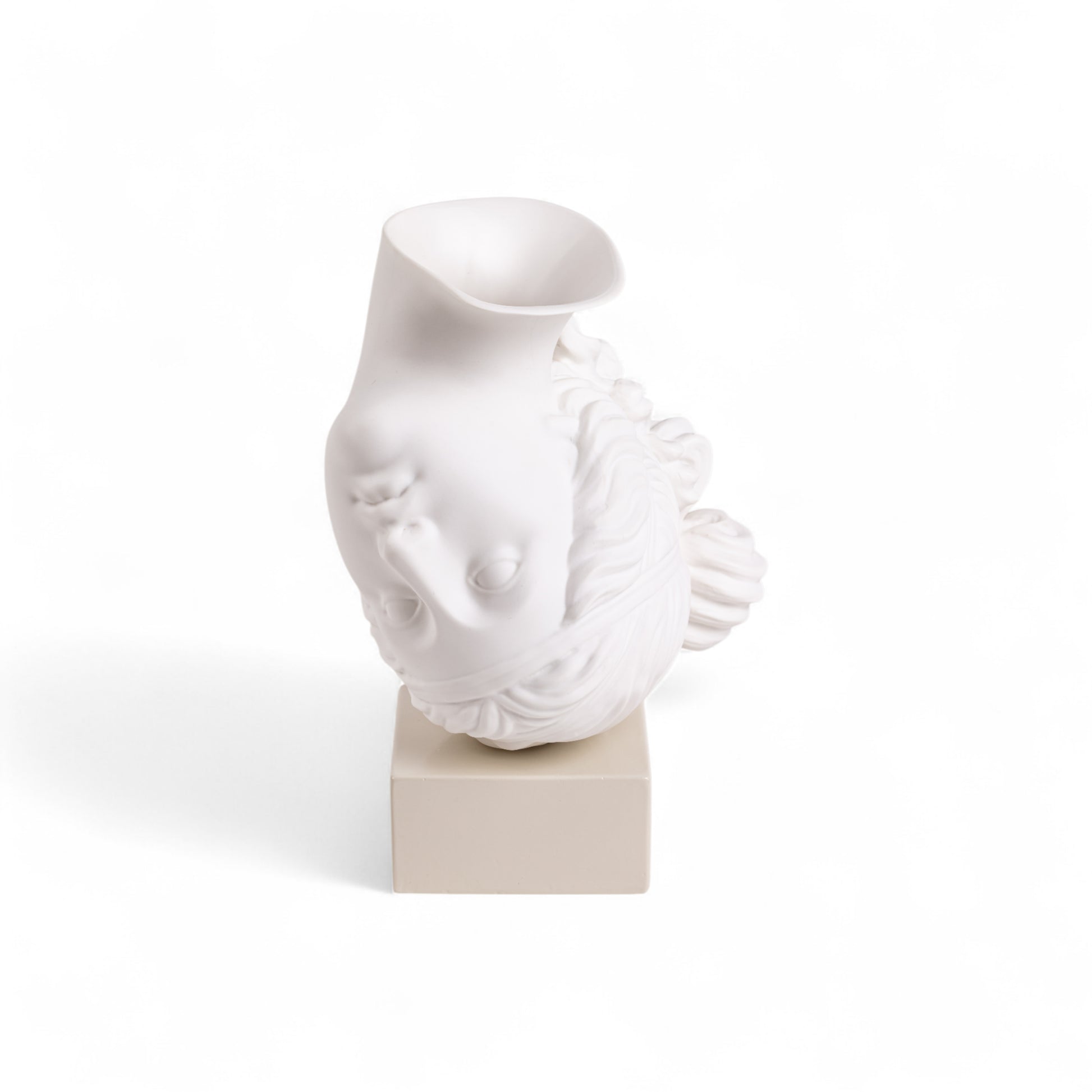 Vaso AMOR VOLAT 22x17 H 30 cm Bianco SELETTI
