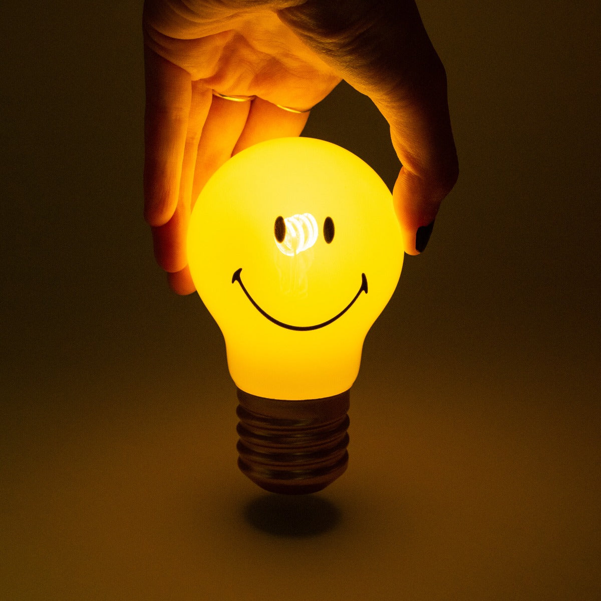 LAMPADINA SMILEY - SENZA FILI