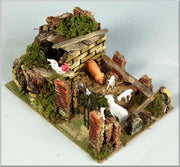 RECINTO CON PECORE 20X14X9,5CM