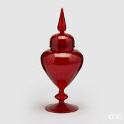CONTENITORE PER CARAMELLE BONBON 16X36CM ROSSO